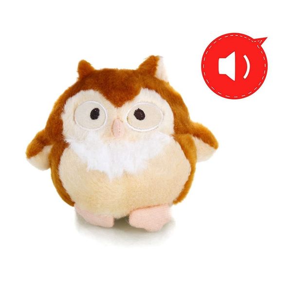 Hovedbilde K9 tuff guard Charming Owl - Solid hundeleke 