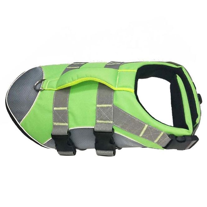 Hovedbilde Neongrønn flytevest for hund