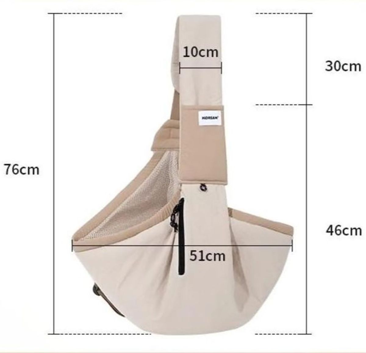 Crossbody hund- og katteveske 