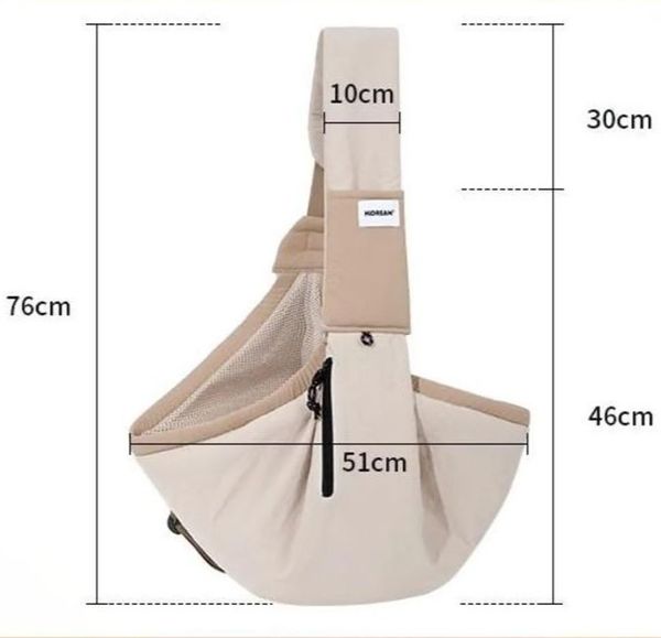 Hovedbilde Crossbody hund- og katteveske 