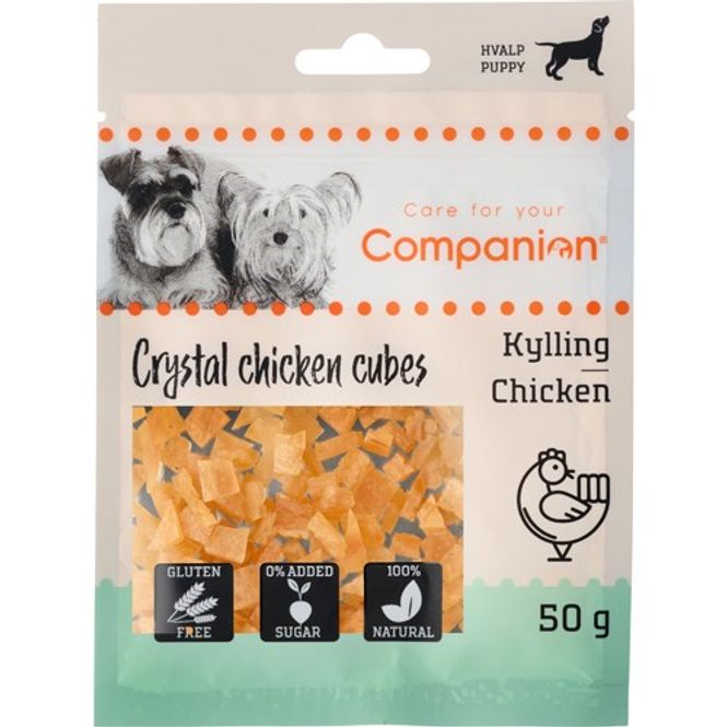 Hovedbilde Puppy Crystal Chicken Cubes til Valp