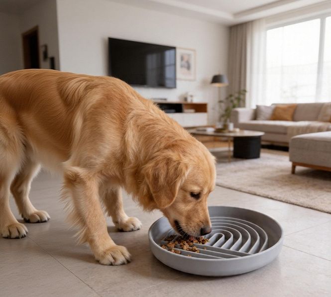 Hovedbilde Rosa regnbue slikkematte slowfeeder til hund og katt