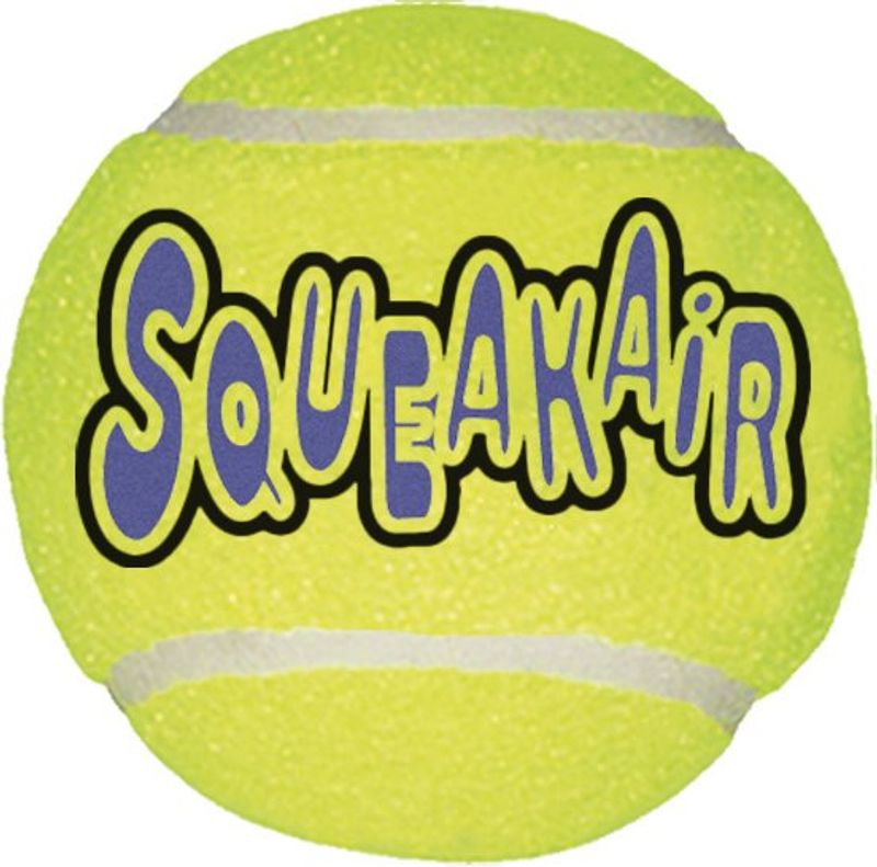M Kong Squeaky tennisball 3pk