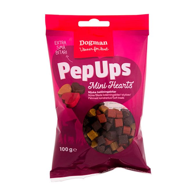 Hovedbilde PepUps Mini hearts hundesnacks