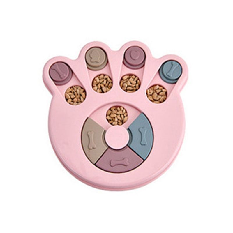 Rosa pote hjernetrim for hund - Aktivitetsleke for mental trening
