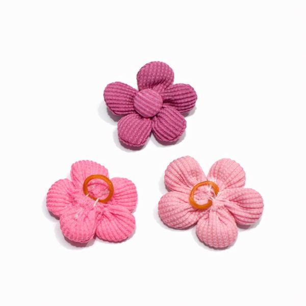 Hovedbilde 4pk Blomsterstrikker til hund - Fargemiks