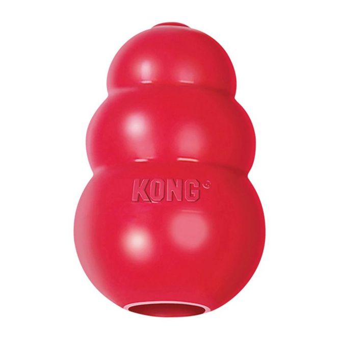 Hovedbilde KONG Hundeleke Classic Rød M 8,5cm