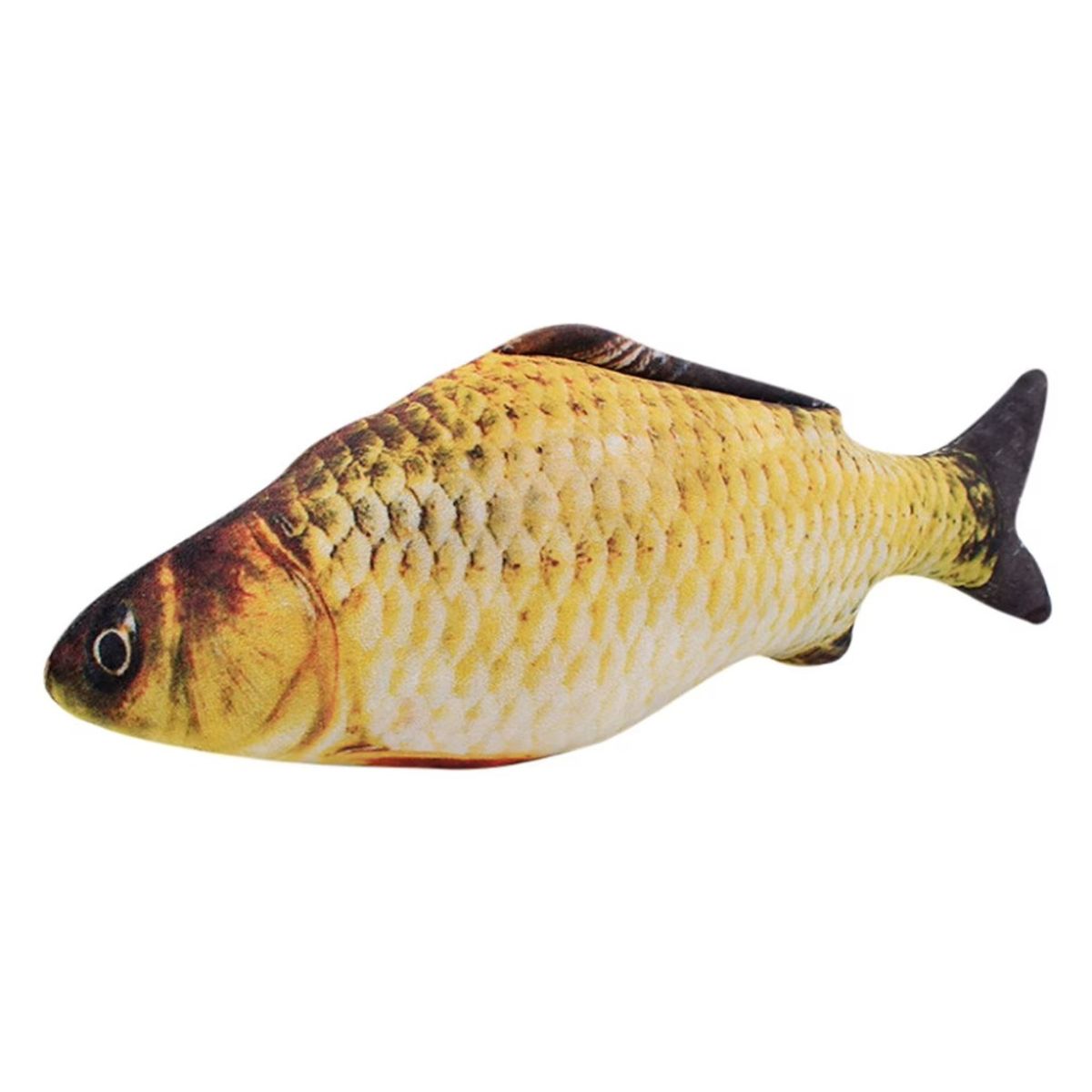 Gul Sprellende fisk katteleke