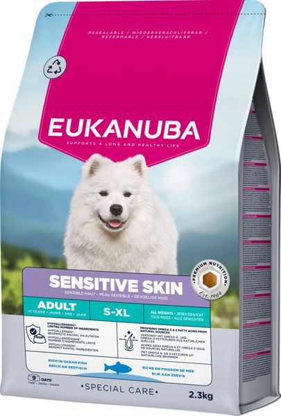 Hovedbilde Eukanuba DailyCare Sensitive Skin 2.3kg