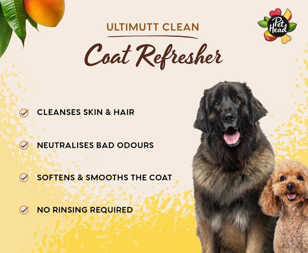 Hovedbilde Pet Head Ultimutt Clean Coat 3 in1 Refresher Spray
