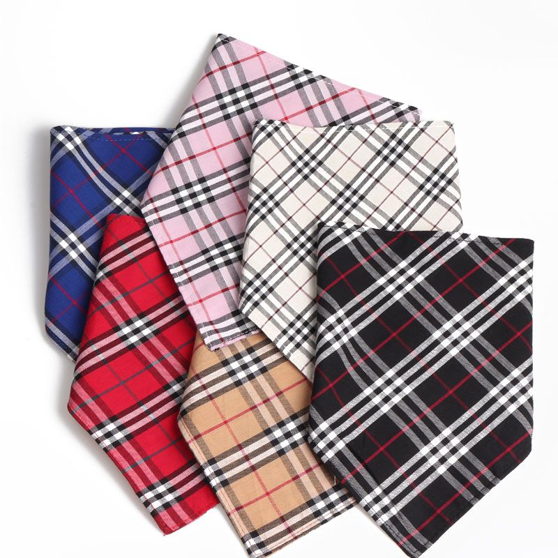 Blått bandana skjerf til hund - Medium