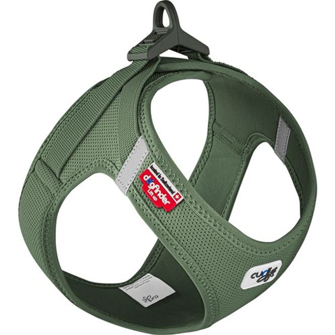 Hovedbilde Curli Clasp Air Mesh hundesele - Grønn Moss