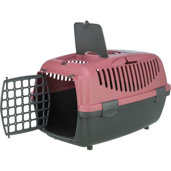 Hovedbilde Grått/Rosa Capri 2 XS-S transportbur m/beltefeste