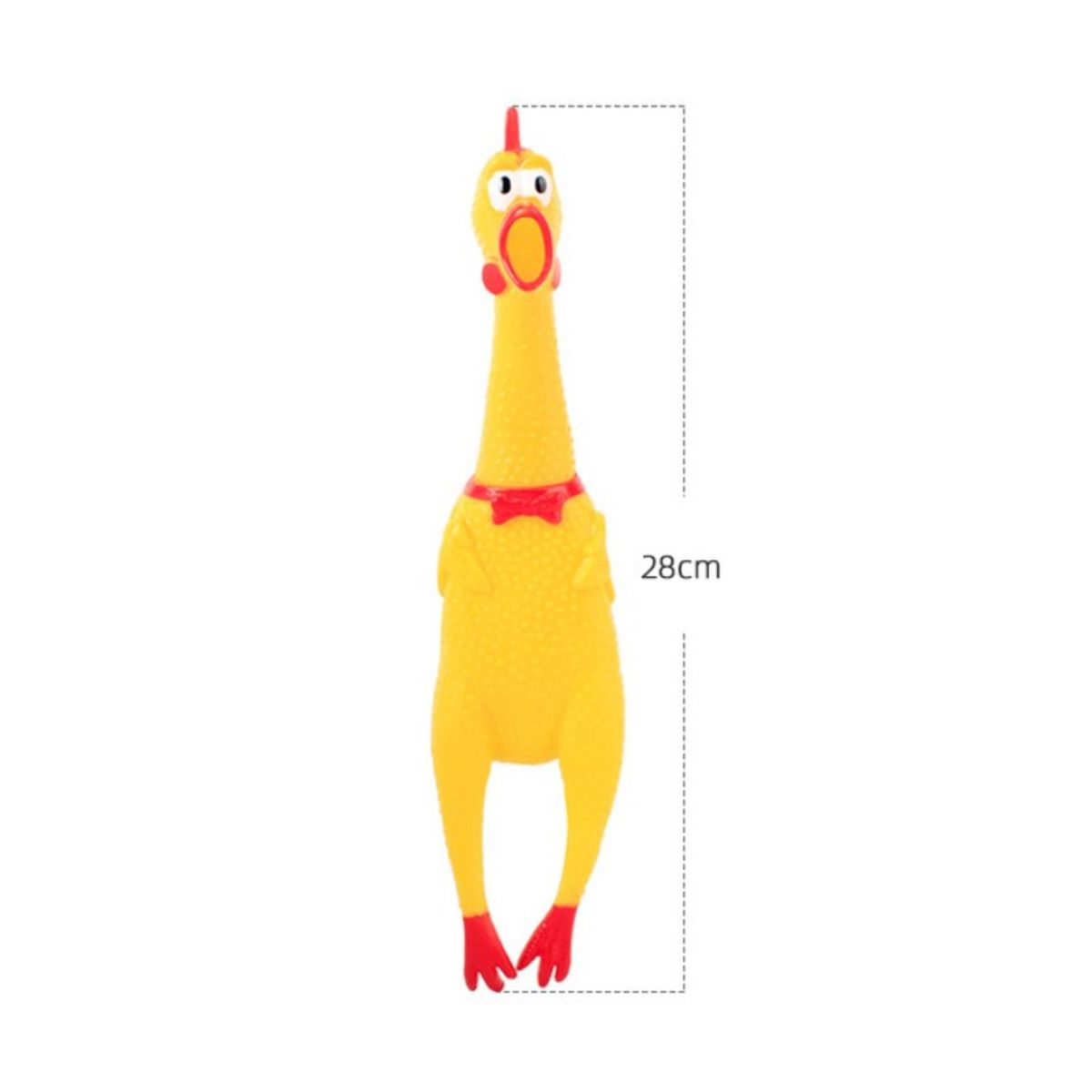 Hylende høne hundeleke 29 cm