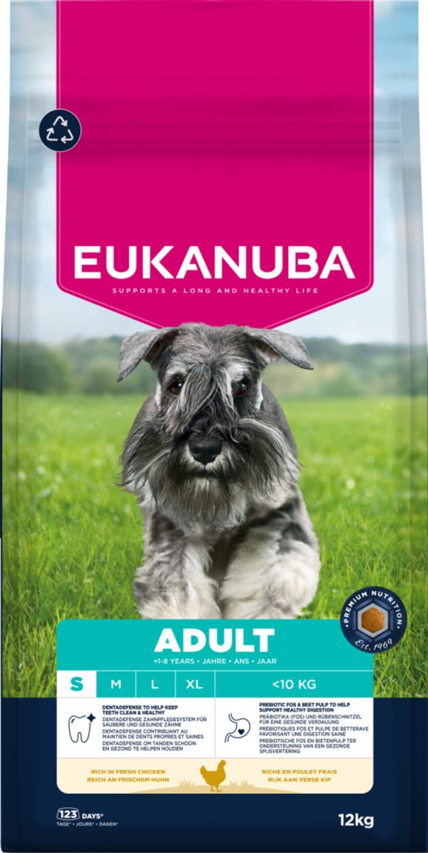 Eukanuba Adult Small Breed Kylling 12kg