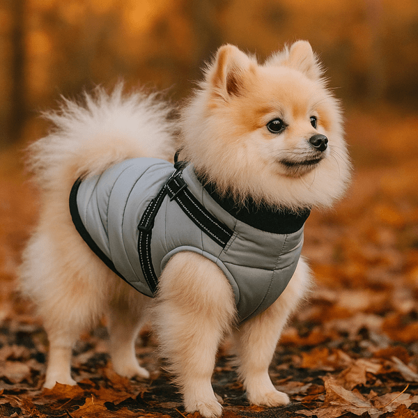 Hovedbilde Grått hundedekken-integrert sele