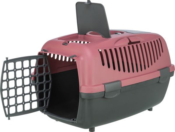 Hovedbilde Grått/Rosa Capri 2 XS-S transportbur m/beltefeste