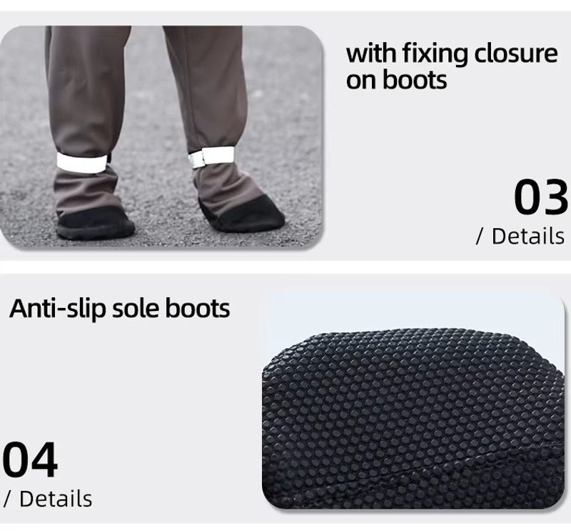 Beige forede potesko som holder seg på plass - 4pk med holder