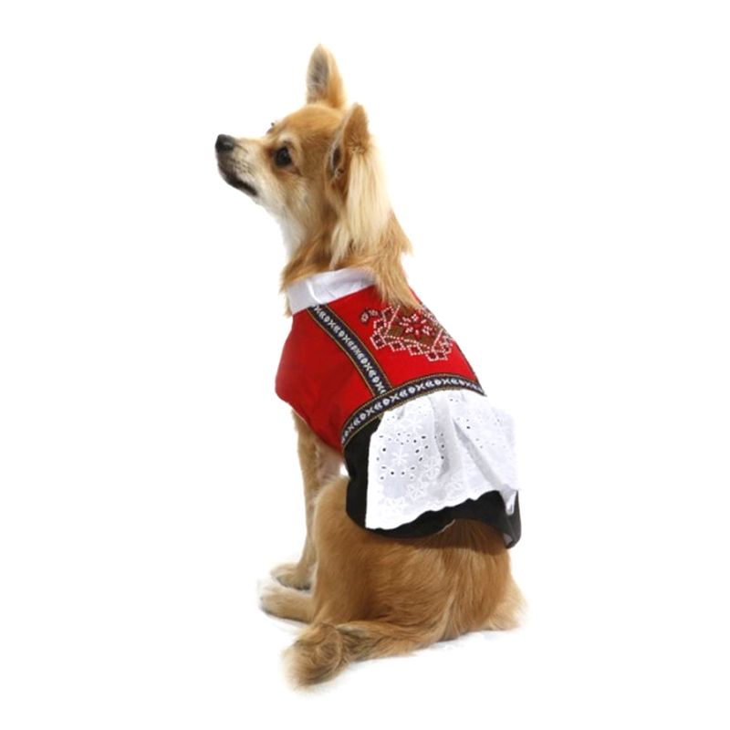 Bunad til hund, hardanger - tispe
