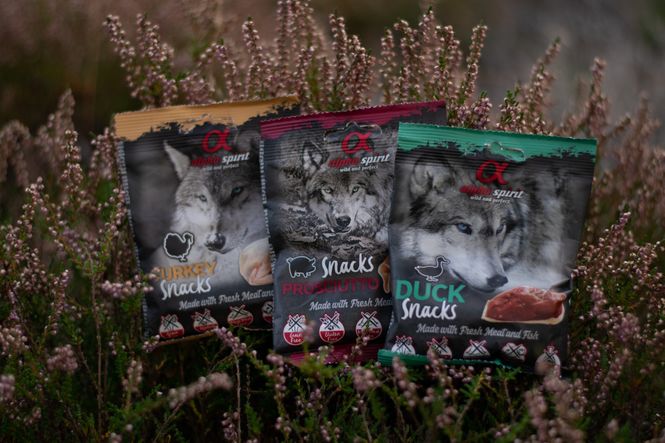 Hovedbilde AlphaSpirit fisk hundesnacks