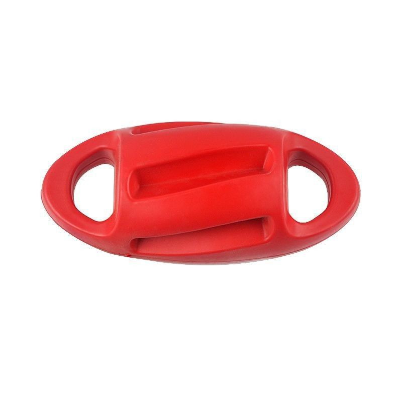 Stor rød gummi hundeleke - Kapsel 20 cm