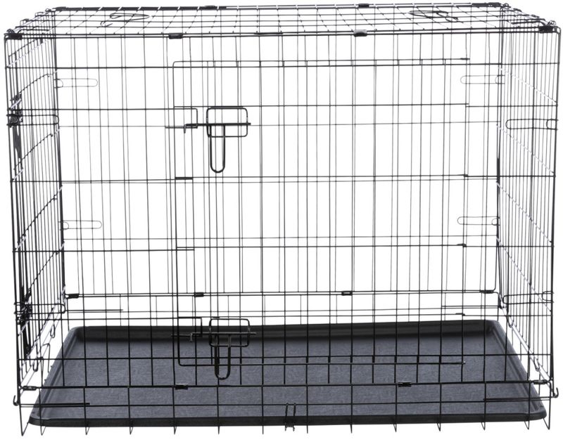 Stålbur Home Kennel til hund og katt, M/L - ca 35kg