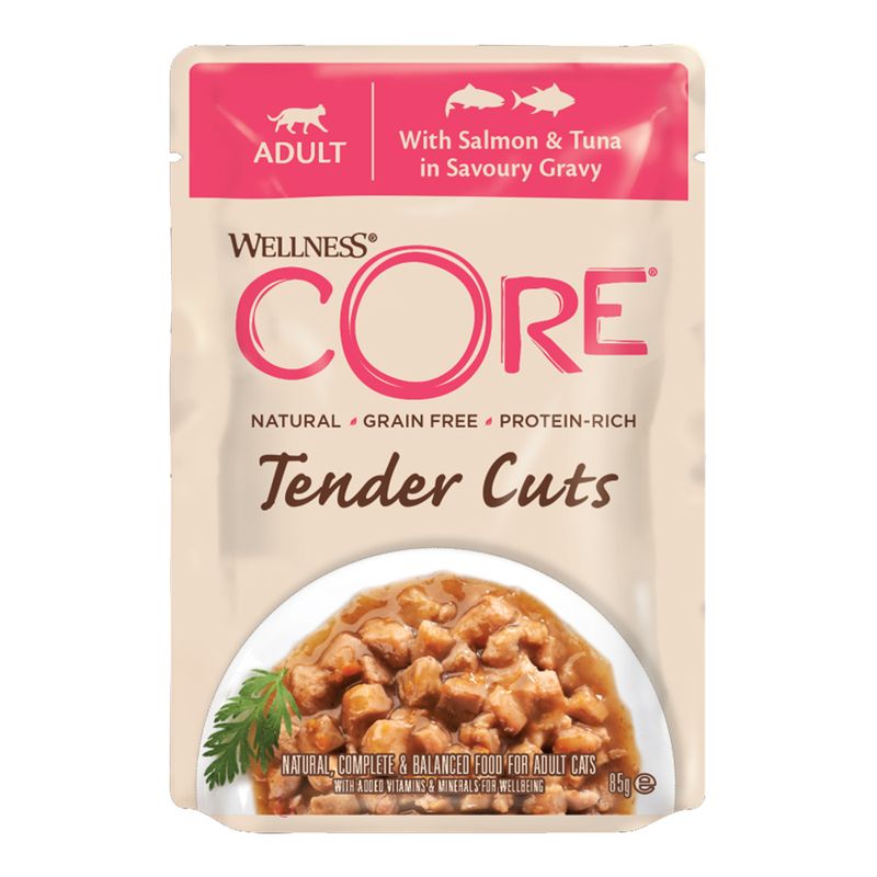 CORE Tender Cuts Tuna Selection Multipack våtfôr til katt 6pk