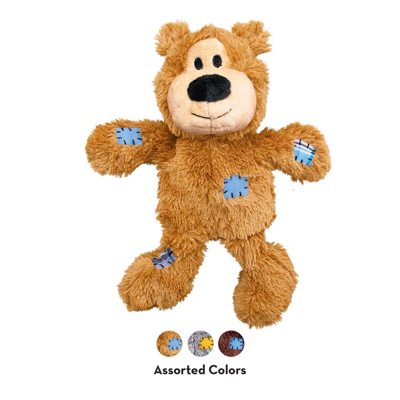 KONG Hundeleke bamse Wild Knots Bear Mix M/L 25cm