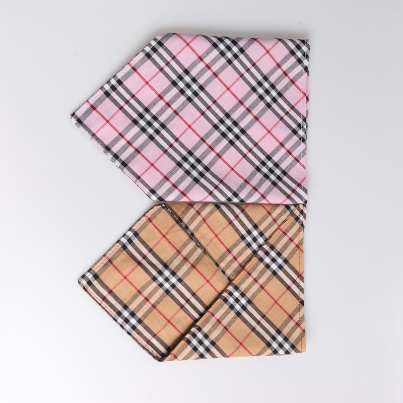 Beige bandana skjerf til hund - Medium