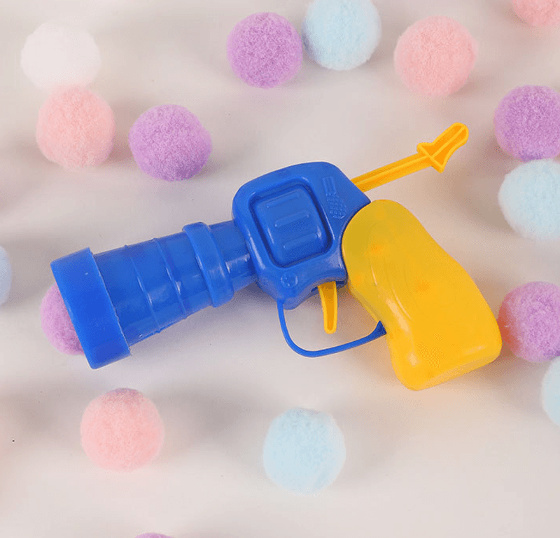 Katteleke pistol med plushballer