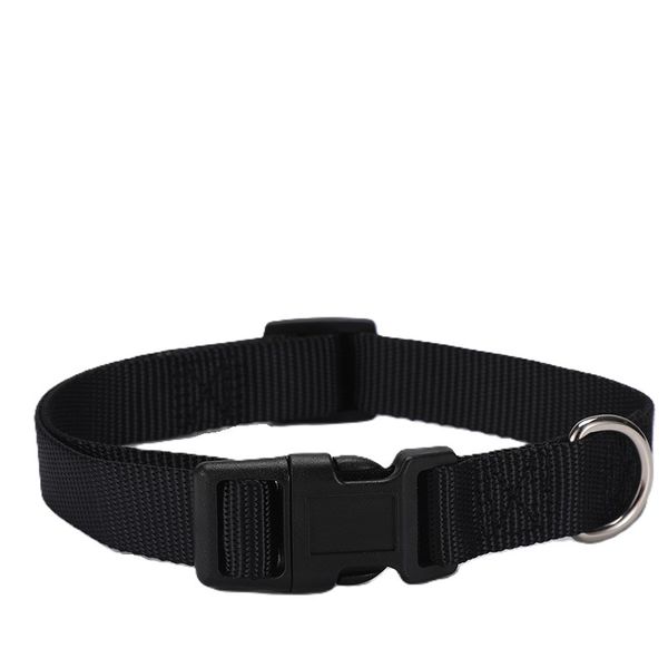 Hovedbilde Sort halsbånd til hund - flere størrelser