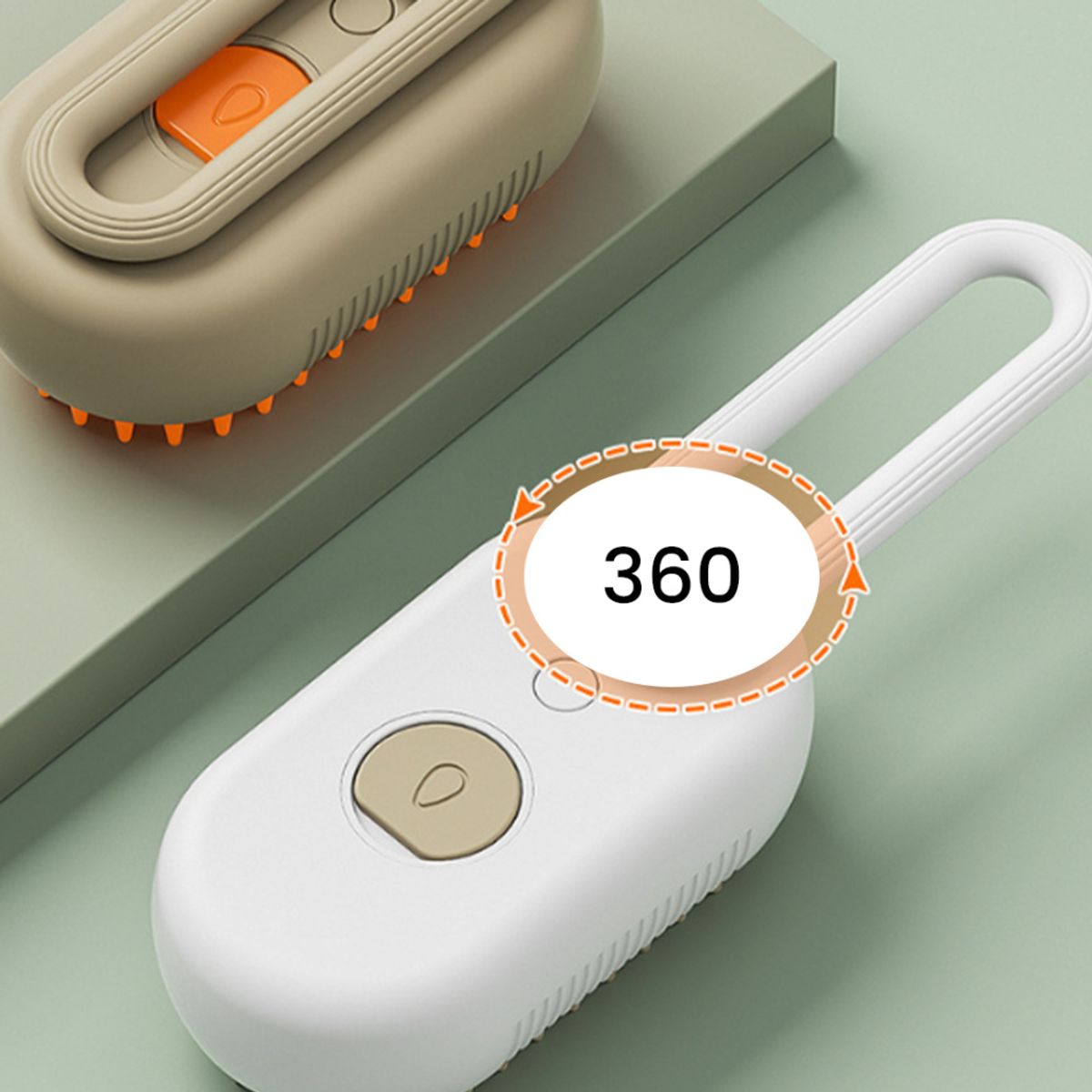 Steamspray børste til hund og katt – Effektiv pelsrenser