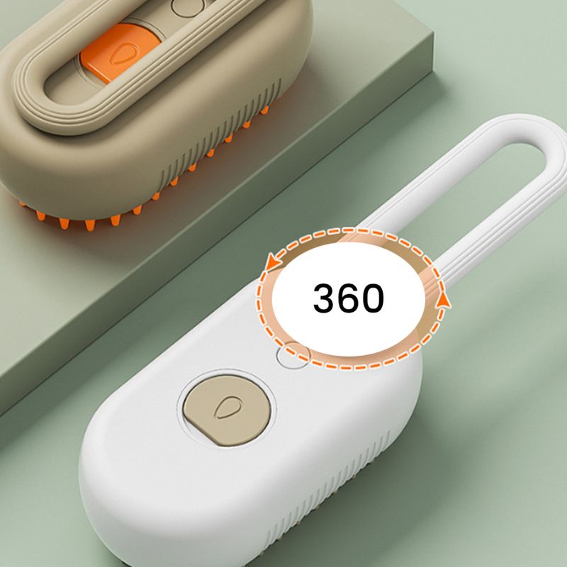Steamspray børste til hund og katt – Effektiv pelsrenser