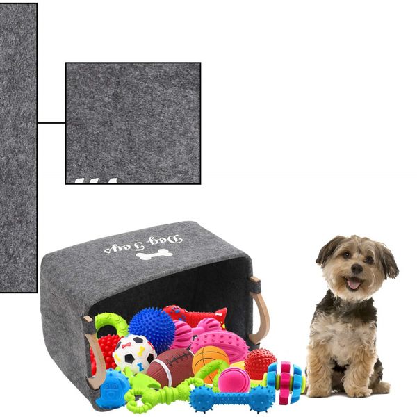 Hovedbilde Lekekasse i filt til hundeleker