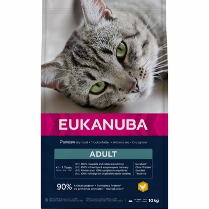 Hovedbilde Eukanuba Cat Adult 1+ 10kg