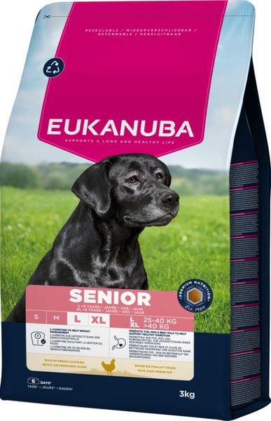Hovedbilde Eukanuba Senior Large Breed Kylling 3kg